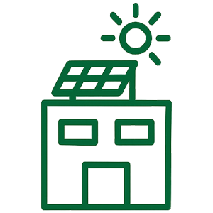 Ikona fotovoltaiky pro firmy